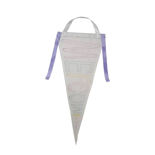 Class Rules! 21" Welcome Felt Pennant Flag by B2C™
